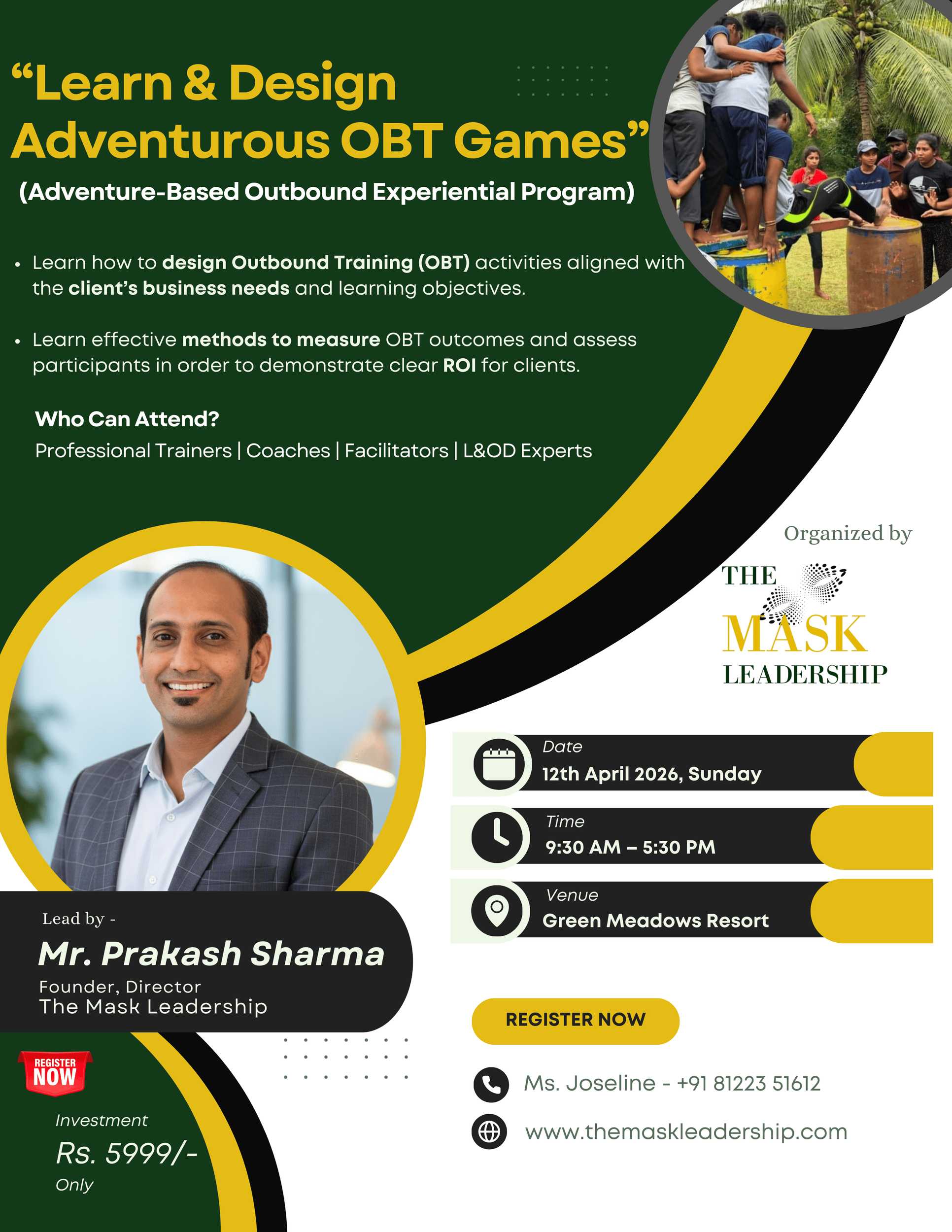Learn & Design Adventurous OBT Games